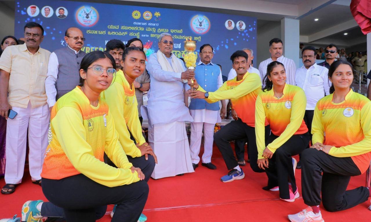 ಕ್ರೀಡಾಪಟುಗಳಿಗೆ ಸರ್ಕಾರಿ ಉದ್ಯೋಗದಲ್ಲಿ ಮೀಸಲಾತಿ: ತುಮಕೂರಿನಲ್ಲಿ ಮುಖ್ಯಮಂತ್ರಿ ಸಿದ್ದರಾಮಯ್ಯ ಘೋಷಣೆ