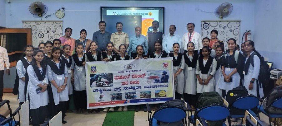 ಅಪಘಾತ ಮುಕ್ತ ಬೀದರ್ ನಿರ್ಮಾಣಕ್ಕೆ ಪಣ: ಶಾಲಾ ಮಕ್ಕಳ ಮೂಲಕ ಸಂಚಾರಿ ನಿಯಮಗಳ ಜಾಗೃತಿ