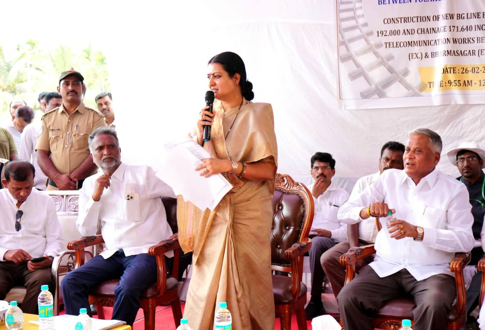 ದಾವಣಗೆರೆ ರೈಲ್ವೆ ಹಾಗೂ ನೀರಾವರಿ ಯೋಜನೆಗಳ ವೇಗವರ್ಧನೆಗೆ ಸಂಸದೆ ಡಾ. ಪ್ರಭಾ ಮಲ್ಲಿಕಾರ್ಜುನ್ ಆಗ್ರಹ: ಕೇಂದ್ರ ಸಚಿವ ವಿ. ಸೋಮಣ್ಣ ಅವರಿಗೆ ಮನವಿ