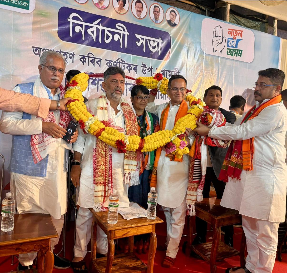 ಅಸ್ಸಾಂನಲ್ಲಿ ಡಿ.ಕೆ. ಶಿವಕುಮಾರ್ ಅಬ್ಬರ: “ಬದಲಾವಣೆ ಬಯಸುತ್ತಿರುವ ಅಸ್ಸಾಂ ಜನತೆ – ಕಾಂಗ್ರೆಸ್ ಗೆಲುವು ನಿಶ್ಚಿತ”