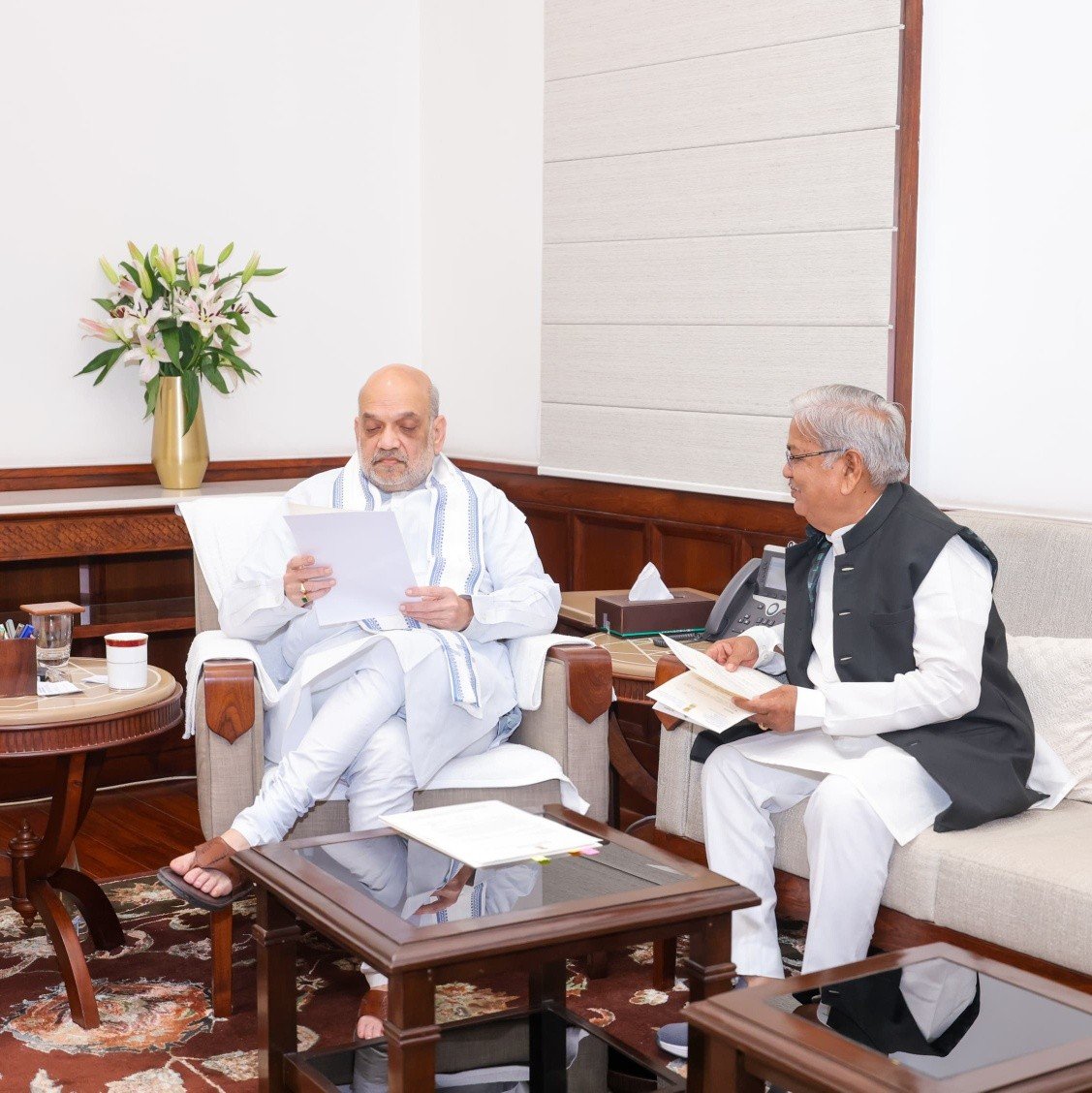 ಚಿತ್ರದುರ್ಗದ ಅಭಿವೃದ್ಧಿಗೆ ದೆಹಲಿಯಲ್ಲಿ ದನಿ ಎತ್ತಿದ ಗೋವಿಂದ ಕಾರಜೋಳ: ಅಮಿತ್ ಶಾ ಭೇಟಿ, ಭದ್ರಾ ಮೇಲ್ದಂಡೆ ಯೋಜನೆಗೆ ಅನುದಾನಕ್ಕೆ ಮನವಿ