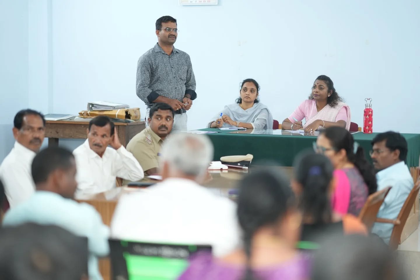 ಮೂಡಿಗೆರೆ: ಸಂಭ್ರಮದ ಅಂಬೇಡ್ಕರ್ ಜಯಂತಿಗೆ ಸಿದ್ಧತೆ; ಶಾಸಕಿ ನಯನಾ ಮೋಟಮ್ಮ ನೇತೃತ್ವದಲ್ಲಿ ಪೂರ್ವಸಿದ್ಧತಾ ಸಭೆ