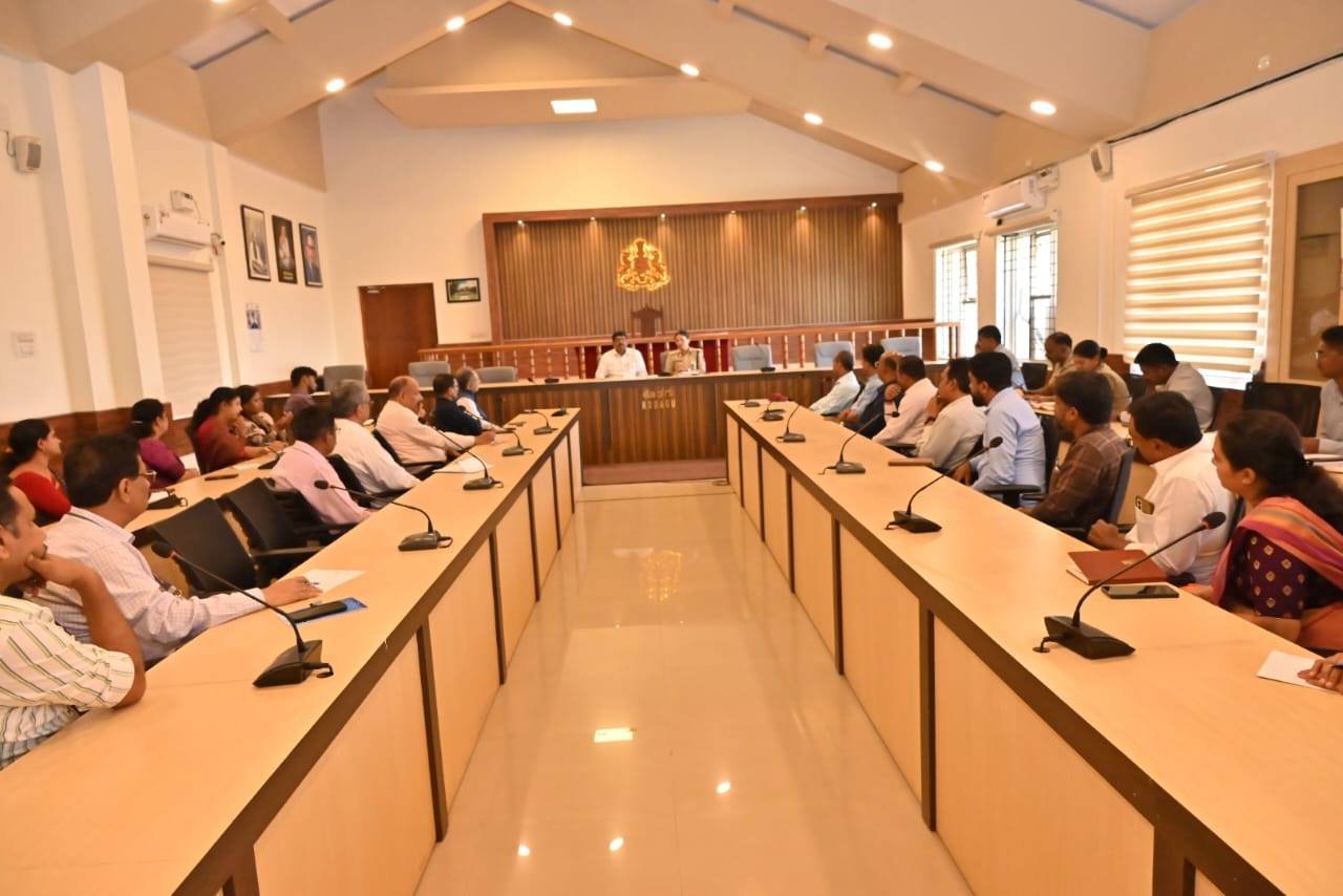 ಯುವಜನತೆ ಮಾದಕ ದ್ರವ್ಯ ಮುಕ್ತರಾಗಿರಲಿ: ಕಾಲೇಜು ಪ್ರಾಂಶುಪಾಲರೊಂದಿಗೆ ಜಿಲ್ಲಾ ಪೊಲೀಸ್ ವರಿಷ್ಠಾಧಿಕಾರಿಗಳ ಸಮಾಲೋಚನೆ