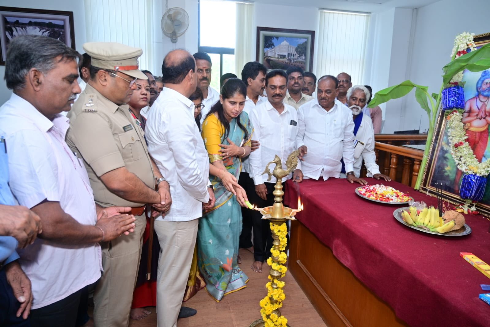 ಛಲಬಿಡದ ಪ್ರಯತ್ನದ ಸಂಕೇತ ಮಹರ್ಷಿ ಭಗೀರಥರ ಆದರ್ಶಗಳು ಇಂದಿಗೂ ಪ್ರಸ್ತುತ: ಶಾಸಕ ಸಿ. ಪುಟ್ಟರಂಗಶೆಟ್ಟಿ