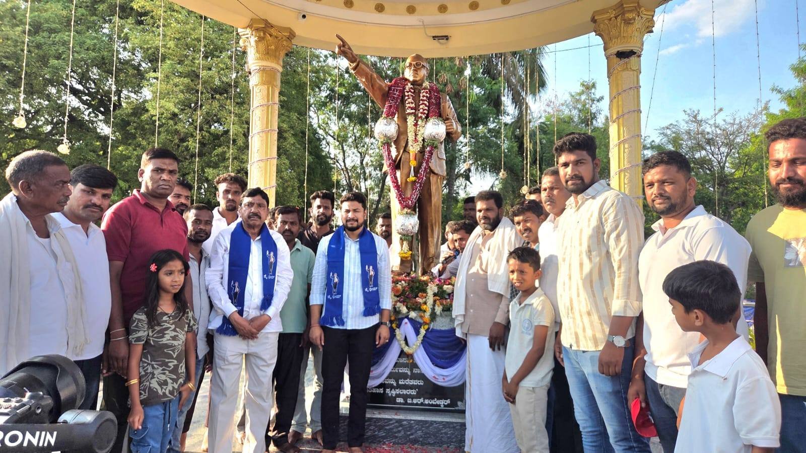 ಬದನವಾಳು ಗ್ರಾಮದಲ್ಲಿ ಬಾಬಾಸಾಹೇಬ್ ಅಂಬೇಡ್ಕರ್ ಜಯಂತಿ: ಶಾಸಕ ದರ್ಶನ್ ಧ್ರುವನಾರಾಯಣ್ ಭೇಟಿ