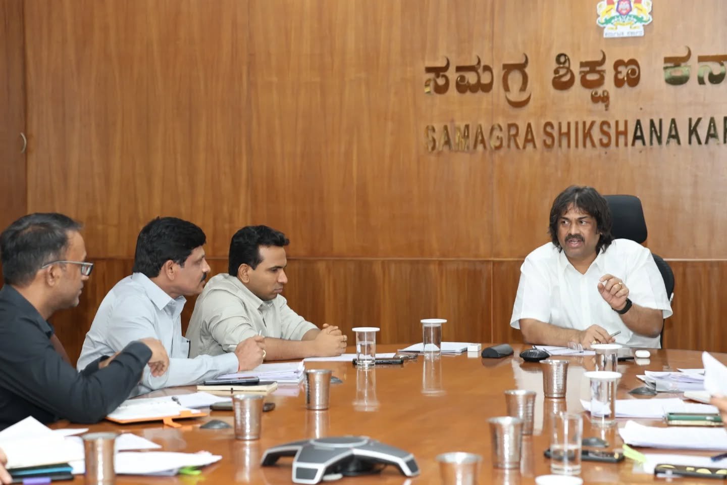 ರಾಜ್ಯದ ಸರ್ಕಾರಿ ಶಾಲೆಗಳ ಸಬಲೀಕರಣಕ್ಕೆ ಮಾಸ್ಟರ್ ಪ್ಲಾನ್: ಸಚಿವ ಮಧು ಬಂಗಾರಪ್ಪ ನೇತೃತ್ವದಲ್ಲಿ ಪ್ರಗತಿ ಪರಿಶೀಲನೆ