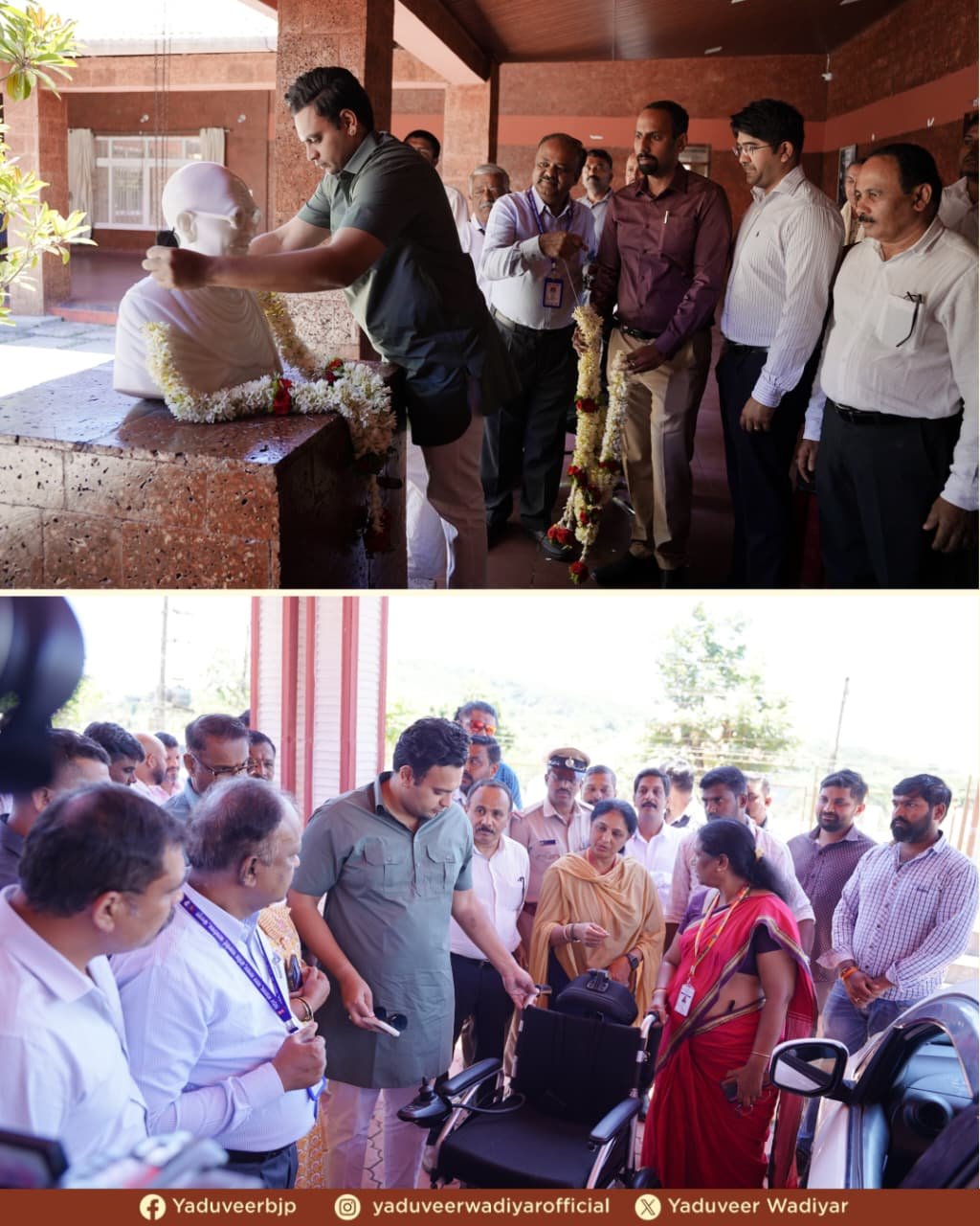 ಮಡಿಕೇರಿ: ಗಾಂಧಿ ಭವನದಲ್ಲಿ ಮೂರು ದಿನಗಳ ‘ಪಾಸ್‌ಪೋರ್ಟ್ ಮೇಳ’ಕ್ಕೆ ಚಾಲನೆ ನೀಡಿದ ಸಂಸದ ಯದುವೀರ್