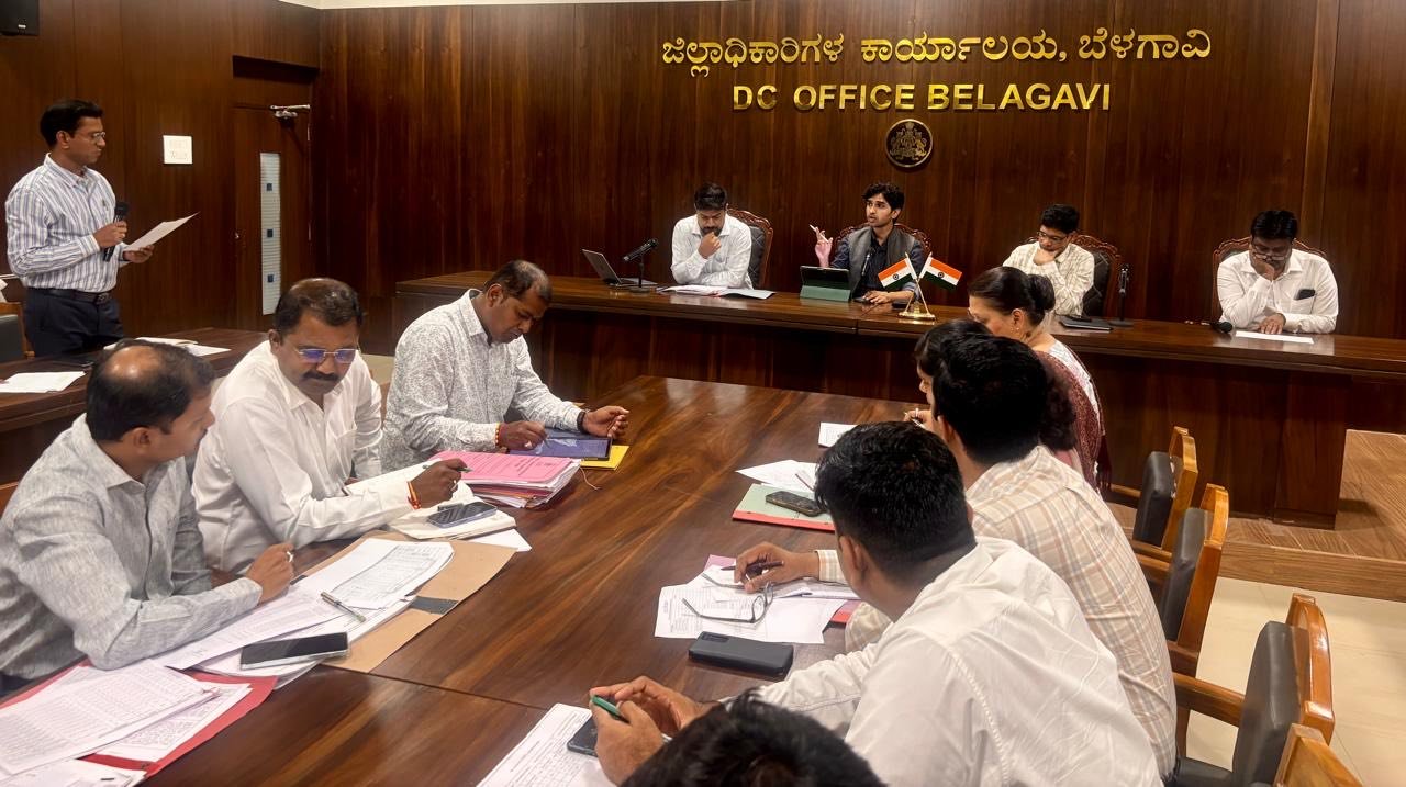 ಬೆಳಗಾವಿ: ಡಿಮ್ಡ್ ಫಾರೆಸ್ಟ್ ಸರ್ವೇ ಕಾರ್ಯದ ಪ್ರಗತಿ ಪರಿಶೀಲನಾ ಸಭೆ